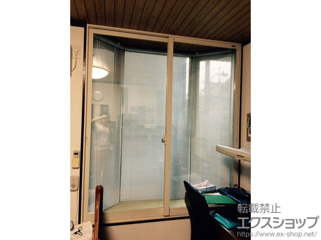 東京都杉並区のの二重窓（内窓） インプラス ダストバリア仕様 引違い窓 2枚建 施工例