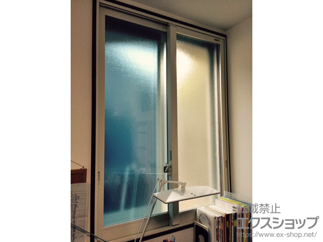 東京都杉並区のの二重窓（内窓） インプラス ダストバリア仕様 引違い窓 2枚建 施工例