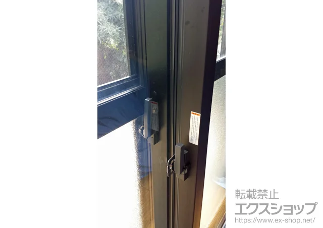 福岡県福岡市のLIXIL リクシル（トステム）の内窓（二重窓・二重サッシ） インプラス ダストバリア仕様 引違い窓 2枚建 施工例