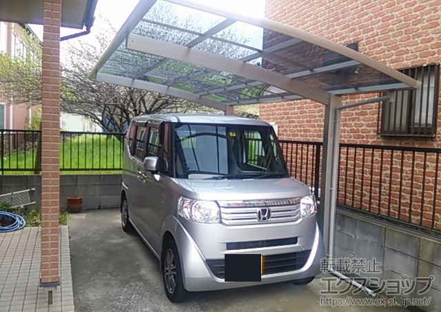 千葉県千葉市ののカーポート プレシオスポート 積雪〜20cm対応 施工例