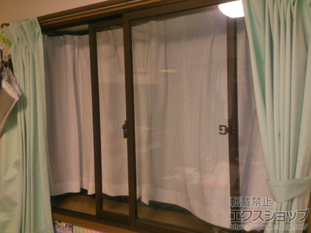 神奈川県中郡大磯町のの二重窓（内窓） インプラス ダストバリア仕様 引違い窓 2枚建 施工例