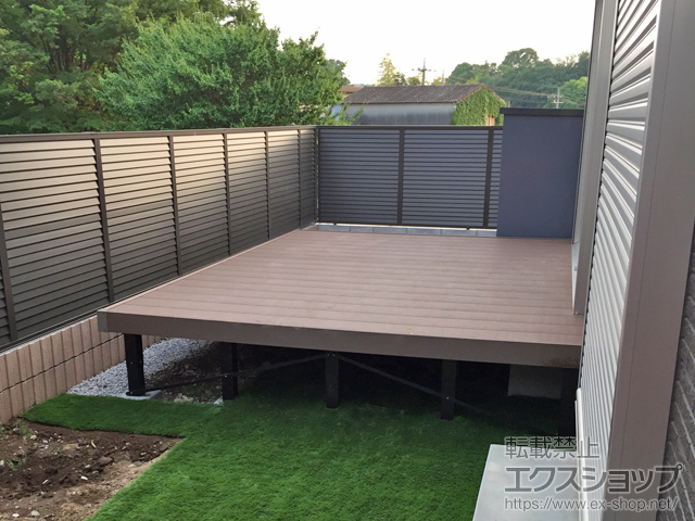 神奈川県横浜市ののウッドデッキ リウッドデッキ 200 施工例