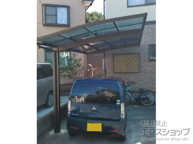 千葉県印西市ののカーポート プレシオスポート 積雪〜20cm対応 施工例
