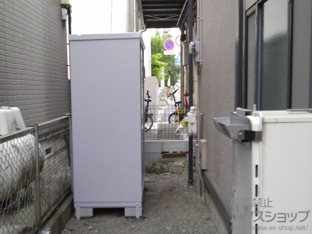 神奈川県相模原市のの物置・屋外倉庫 シンプリー 一般型 (MJX-177E) 施工例