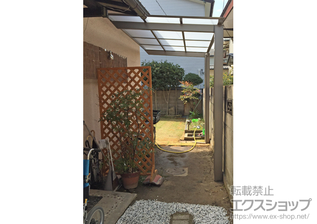 広島県広島市ののサイクルポート・駐輪場 アーキフィット ミニ 積雪〜20cm対応 施工例