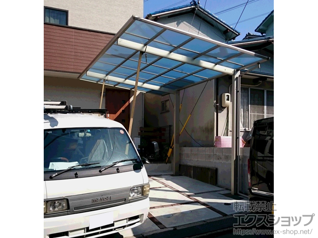 広島県広島市ののカーポート エフルージュグラン　積雪〜20cm対応 施工例