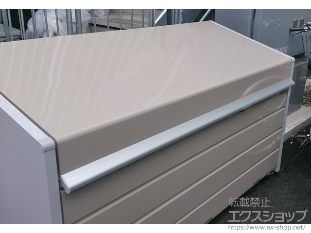 東京都台東区ののゴミステーション ダストボックスミニ メッシュ床タイプ DBN-187M 1000L 施工例