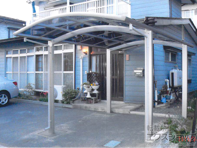 岩手県盛岡市ののカーポート レイナワンポートグラン　積雪〜20cm対応 施工例