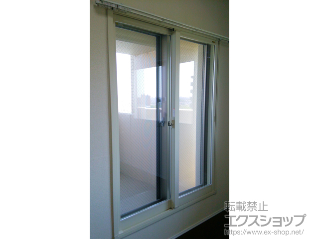 愛知県名古屋市のの二重窓（内窓） インプラス ダストバリア仕様 引違い窓 2枚建 施工例