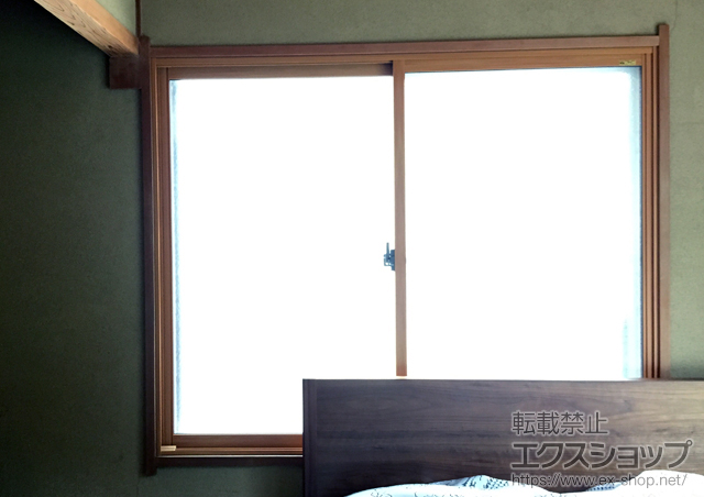 兵庫県西宮市のの二重窓（内窓） インプラス ダストバリア仕様 引違い窓 2枚建 施工例