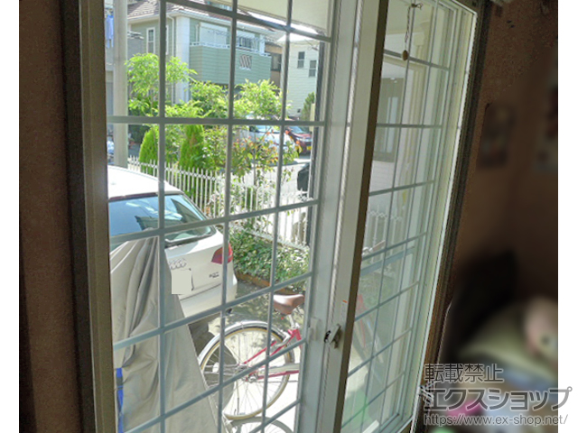 神奈川県相模原市のの二重窓（内窓） インプラス ダストバリア仕様 引違い窓 2枚建 施工例