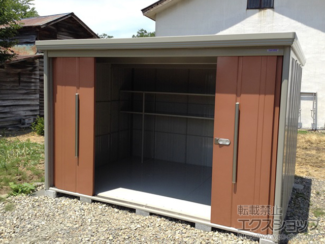 新潟県上越市のの物置・屋外倉庫 Mr.ストックマンダンディ 多雪型 結露減少型(ND-SZ3222) 施工例