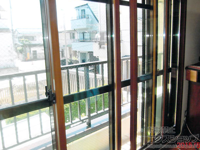 東京都江戸川区のの二重窓（内窓） インプラス ダストバリア仕様 引違い窓 4枚建 施工例