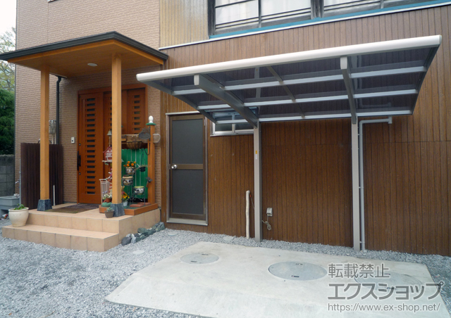 埼玉県秩父市ののサイクルポート・駐輪場 プレシオスポート ミニ 積雪〜20cm対応 施工例