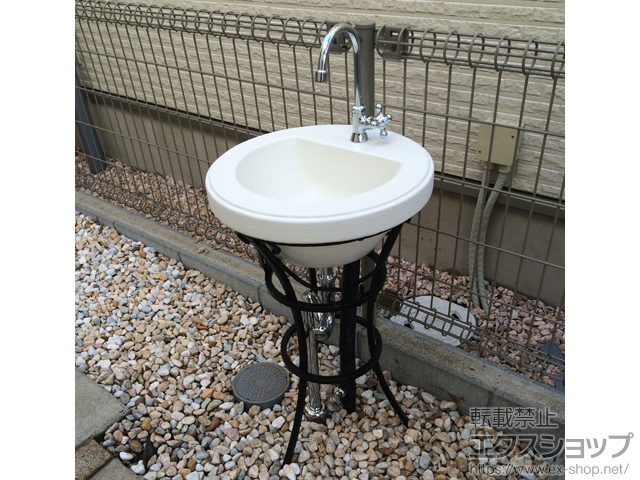 東京都立川市のの立水栓・ガーデンシンク 立水栓ユニット シャルム 施工例