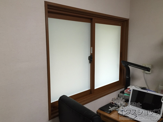 富山県高岡市のの二重窓（内窓） インプラス ダストバリア仕様 引違い窓 2枚建 施工例