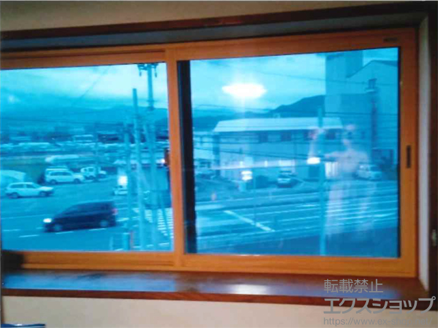 高知県香南市のの二重窓（内窓） インプラス ダストバリア仕様 引違い窓 2枚建 施工例