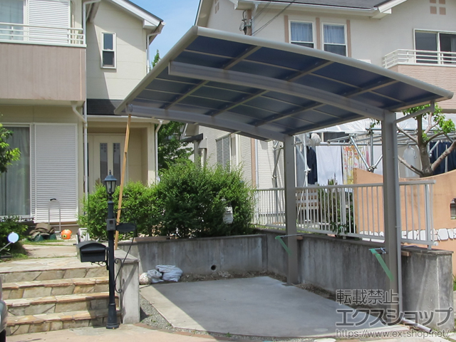 兵庫県三木市ののカーポート レイナポートグラン　積雪〜20cm対応 施工例