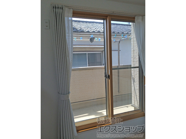 東京都小金井市のの二重窓（内窓） インプラス ダストバリア仕様 引違い窓 2枚建 施工例
