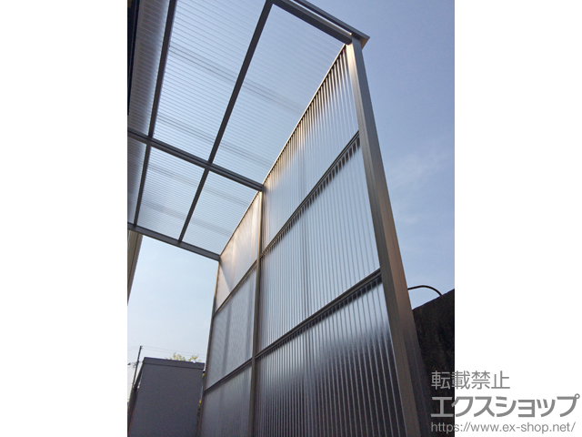 宮城県仙台市ののストックヤード ストックヤードII オープンタイプ 積雪〜20cm対応 施工例