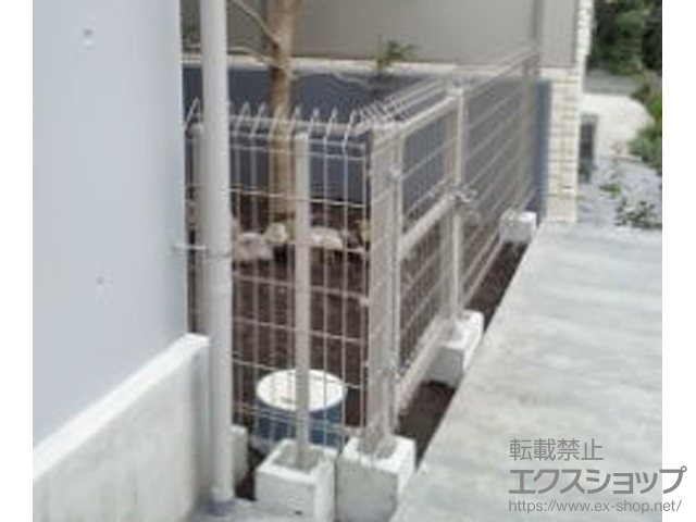 静岡県御殿場市のの門扉 メッシュフェンスG10 門扉 片開き 施工例