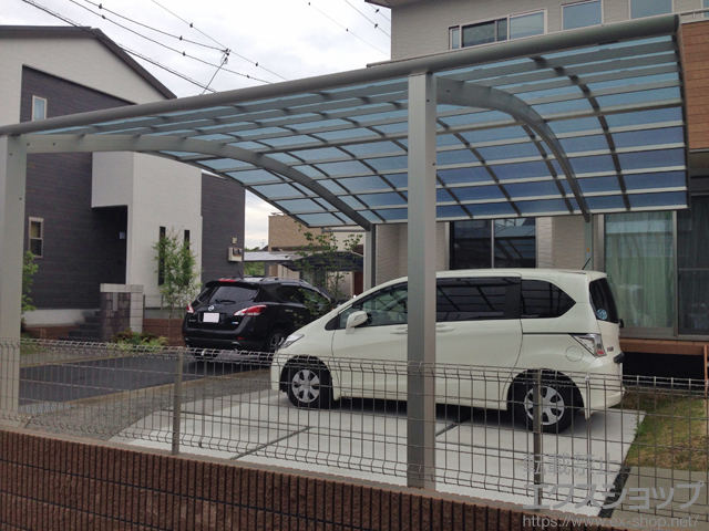 熊本県熊本市ののカーポート レイナツインポートグラン　積雪〜20cm対応 施工例