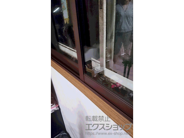 茨城県つくばみらい市のの二重窓（内窓） インプラス ダストバリア仕様 引違い窓 2枚建 施工例