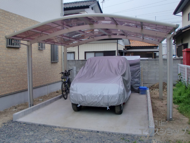 群馬県高崎市ののカーポート レイナツインポートグラン　積雪〜20cm対応 施工例
