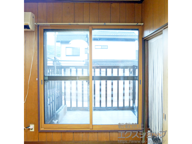 長野県上田市のの二重窓（内窓） インプラス ダストバリア仕様 引違い窓 2枚建 施工例