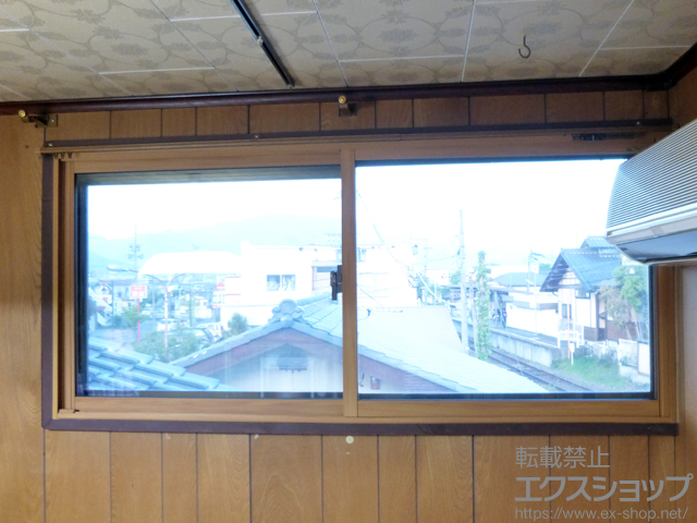 長野県上田市のの二重窓（内窓） インプラス ダストバリア仕様 引違い窓 2枚建 施工例