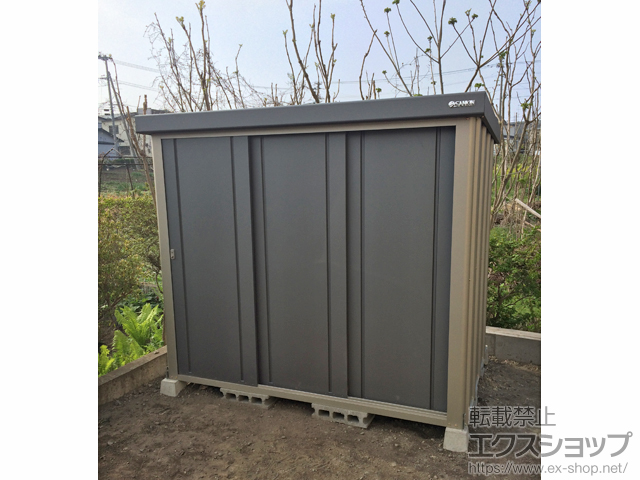 青森県八戸市のの物置・屋外倉庫 エスケーセブンアルファ SK7α-10 一般型（SK7α-10） 施工例