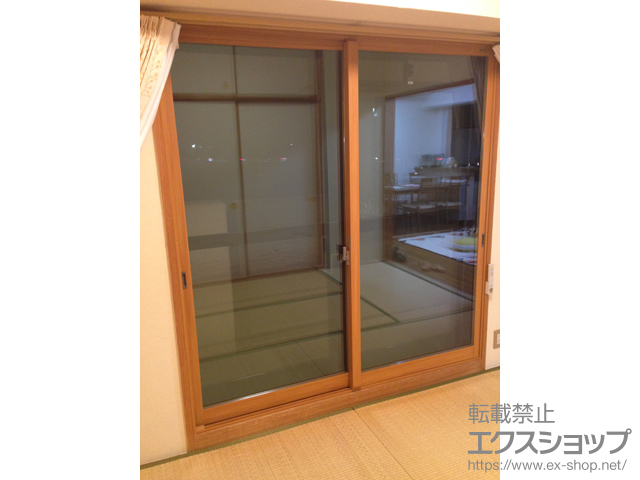 兵庫県明石市のの二重窓（内窓） インプラス ダストバリア仕様 引違い窓 2枚建 施工例