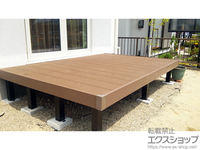 宮城県仙台市ののウッドデッキ リウッドデッキ 200 施工例