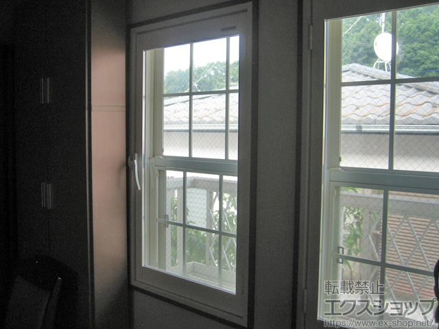 東京都あきる野市雨間のの二重窓（内窓） プラマードU 内開き窓 左勝手 施工例