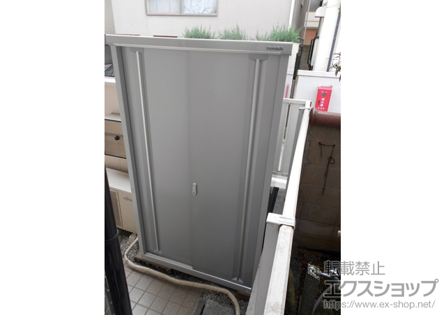 東京都目黒区のの物置・屋外倉庫 シンプリー 一般型(MJX-116E　FS) 施工例