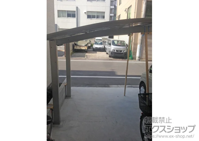 東京都墨田区のValue Selectのサイクルポート・自転車置き場 プレシオスポート ミニ 積雪～20cm対応 施工例