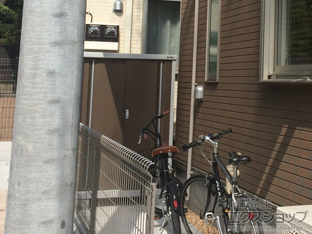 神奈川県川崎市のの物置・屋外倉庫 シンプリー 一般型( ＭJＸ-119ＤP) 施工例