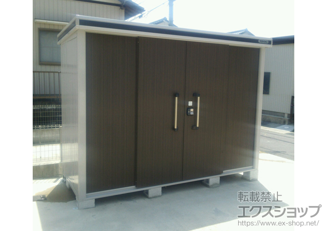 三重県四日市市のヨドコウ物置・収納・屋外倉庫施工例(エルモ