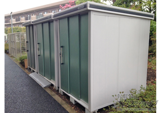 東京都渋谷区のの物置・屋外倉庫 エルモ 一般型 1512×1862.5×2118.5 施工例