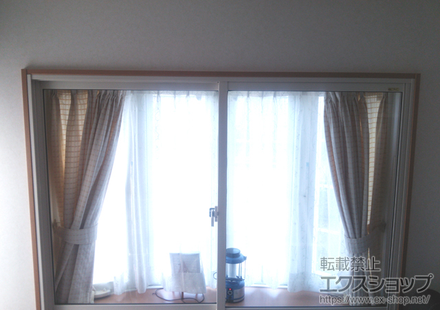 神奈川県横浜市のの二重窓（内窓） インプラス ダストバリア仕様 引違い窓 2枚建 施工例