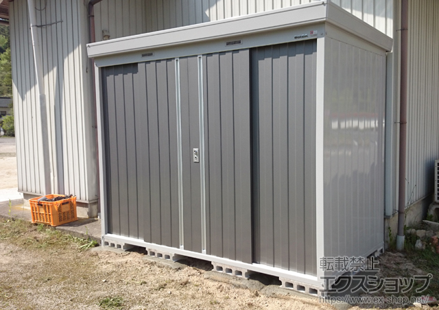 島根県仁多郡奥出雲町のの物置・屋外倉庫 ネクスタ 一般型(NXN-36S) 施工例