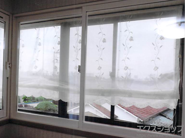 千葉県船橋市のの二重窓（内窓） プラマードU 引違い窓 2枚建 施工例