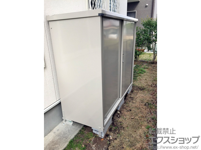 熊本県菊池郡菊陽町のの物置・屋外倉庫 グランプレステージジャスト(M-197BF　WW) 施工例