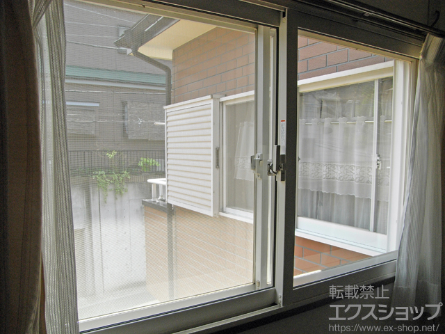 神奈川県横浜市のの二重窓（内窓） インプラス ダストバリア仕様 引違い窓 2枚建 施工例