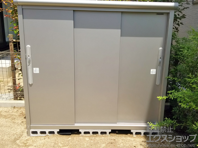 愛知県一宮市のの物置・屋外倉庫 エスモ 一般型（ESD-1607EGL SS） 施工例