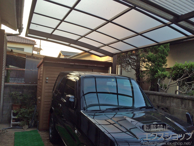 和歌山県和歌山市ののカーポート プレシオスポート 積雪〜20cm対応 施工例