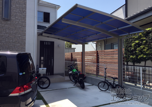 福岡県福岡市ののカーポート レイナポートグラン　積雪〜20cm対応 施工例