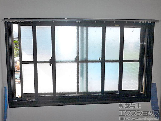 福岡県大牟田市のの二重窓（内窓） インプラス ダストバリア仕様 引違い窓 2枚建 施工例