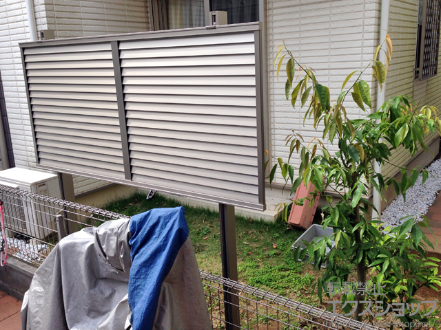 神奈川県横浜市ののフェンス・柵 プレスタフェンス8型 フリーポールタイプ＜多段柱仕様＞ 施工例