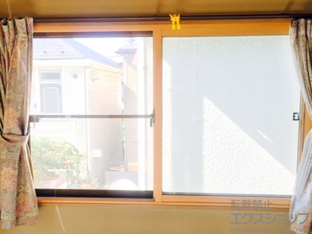 埼玉県所沢市のの二重窓（内窓） インプラス ダストバリア仕様 引違い窓 2枚建 施工例